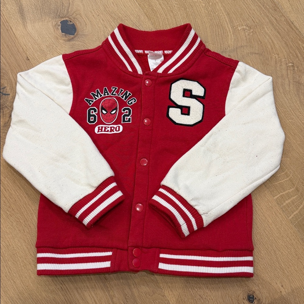 Marvel Red and Cream Jacket